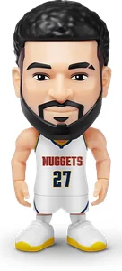 Figura de Jamal Murray de ZURU NBA Ballers Serie 2 sobre fondo blanco