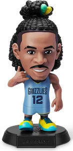 Figura de Ja Morant de los Grizzlies en pose de accion