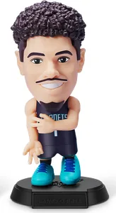 Figura estilizada de LaMelo Ball de los Hornets