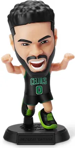 Figura de Jayson Tatum de los Celtics celebrando