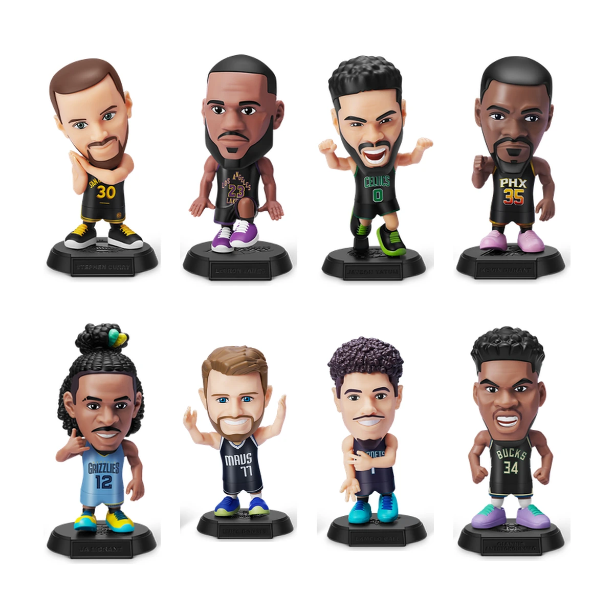 NBA Surprise Ballers フィギュア 10体セット NBA Ballers Serie 1: las 38 figuras que la comunidad tiene fichadas
