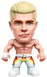 Figura de Cody Rhodes de ZURU WWE Ballers Serie 1