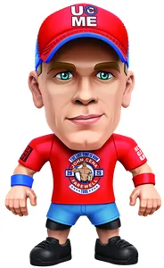 Figura de John Cena de ZURU WWE Ballers Serie 1