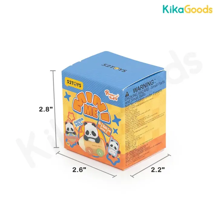 Caja individual de la serie 52TOYS Panda Roll MiniMe Mix and Match Crew Series 2