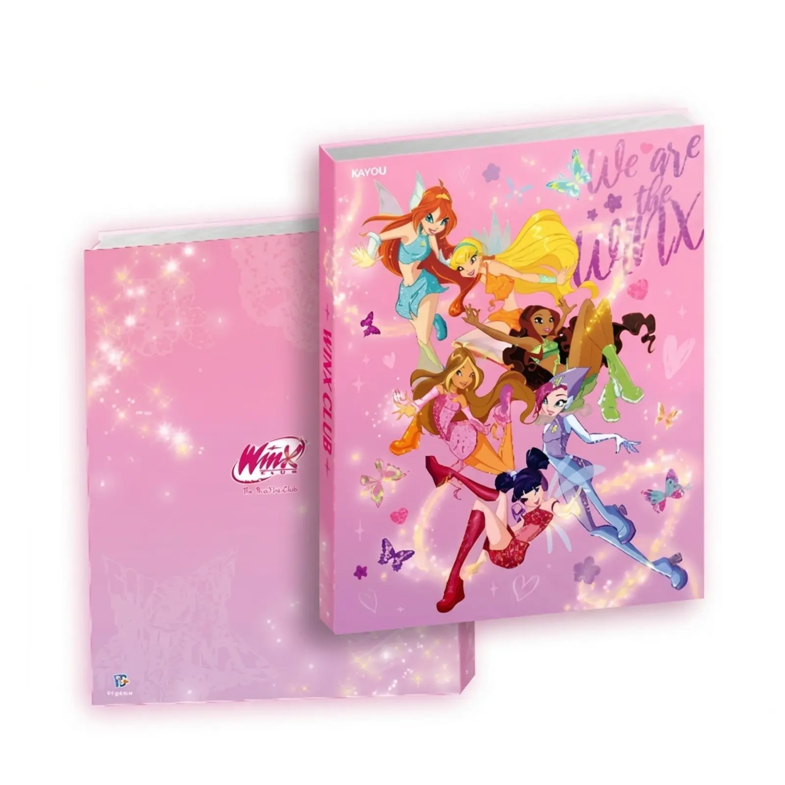 Album Fairy Diary 001 de Kayou para las cartas Winx Club, con capacidad para 180 cartas