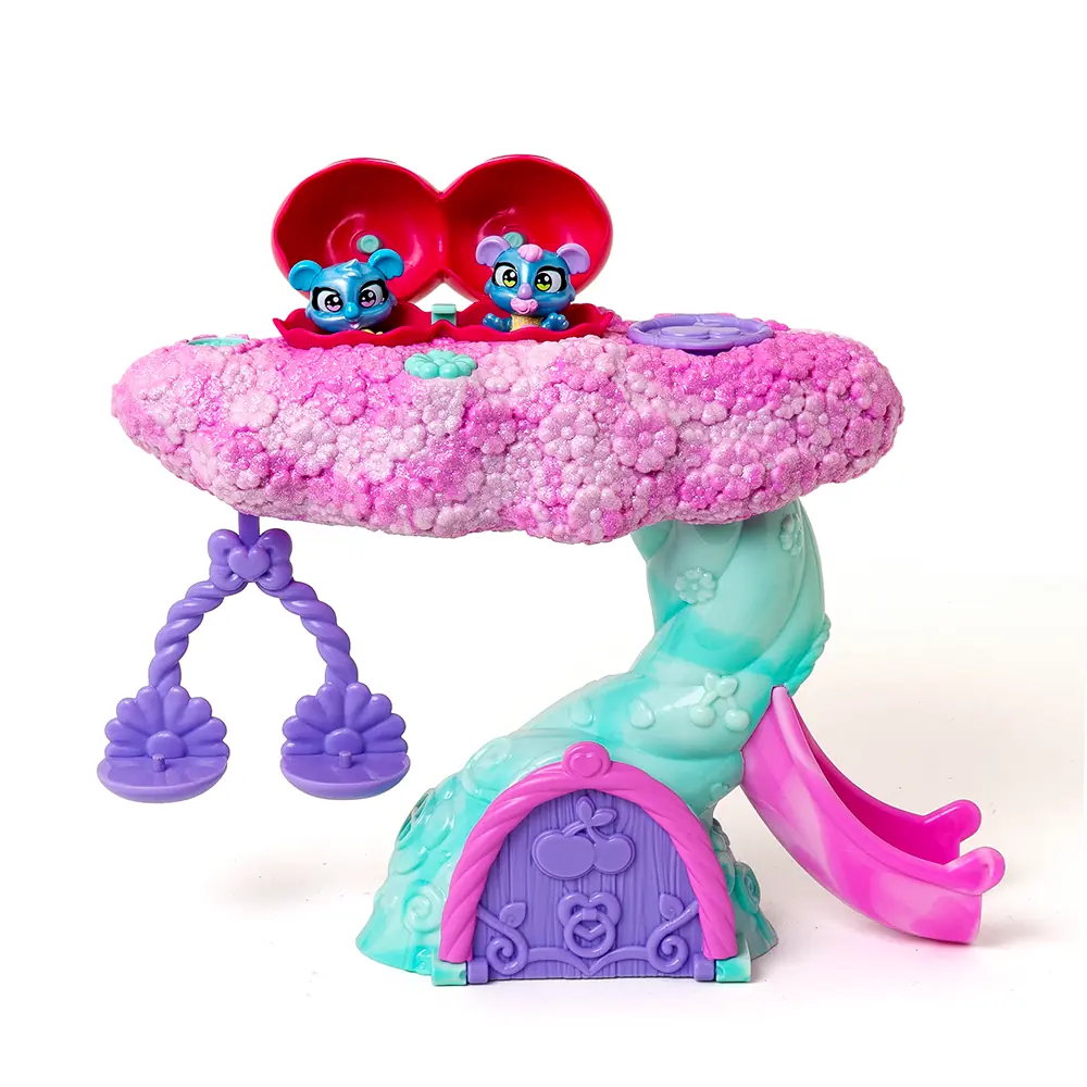 Confetti Tree de Cherry Pets con las cerezas abiertas y los Koala Twins asomando