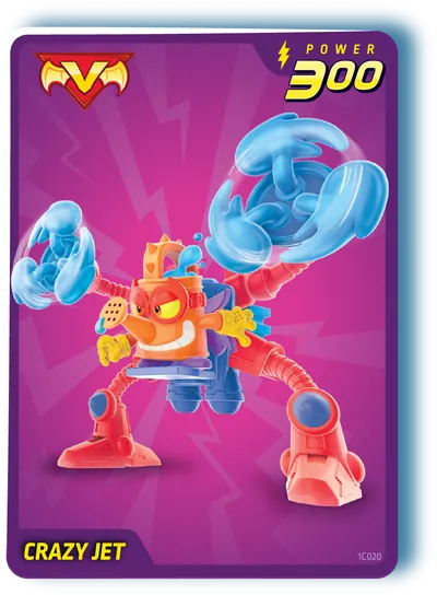 Carta de Crazy Jet (1C020)