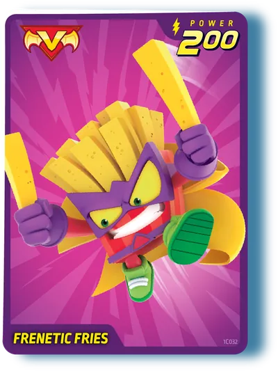 Carta de Frenetic Fries (1C032)