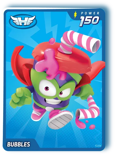 Carta de Bubbles (1C034)