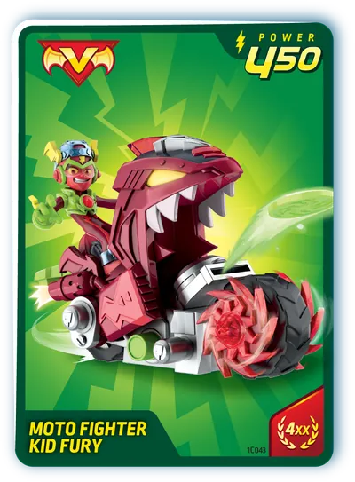 Carta de Moto Fighter Kid Fury (1C043)