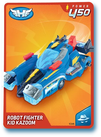 Carta de Robot Fighter Kid Kazoom (1C045)