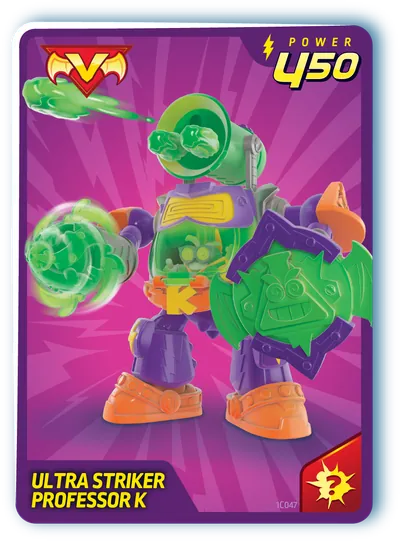 Carta de Ultra Striker Professor K (1C047)