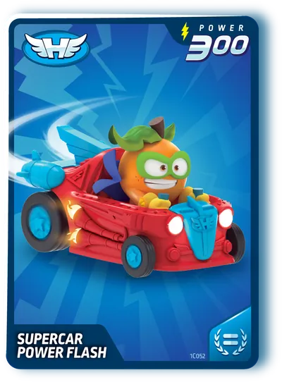 Carta de Supercar Power Flash (1C052)