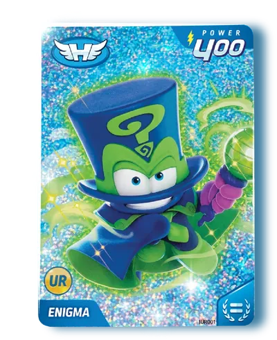 Carta Ultra Rare de Enigma (1UR001)