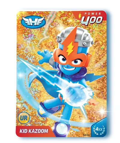 Carta Ultra Rare de Kid Kazoom (1UR003)