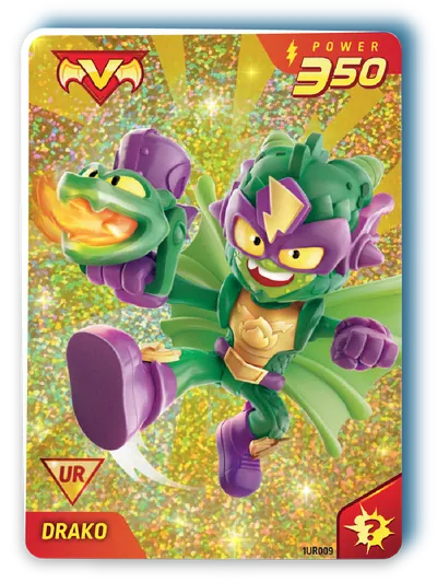 Carta Ultra Rare de Drako (1UR009)