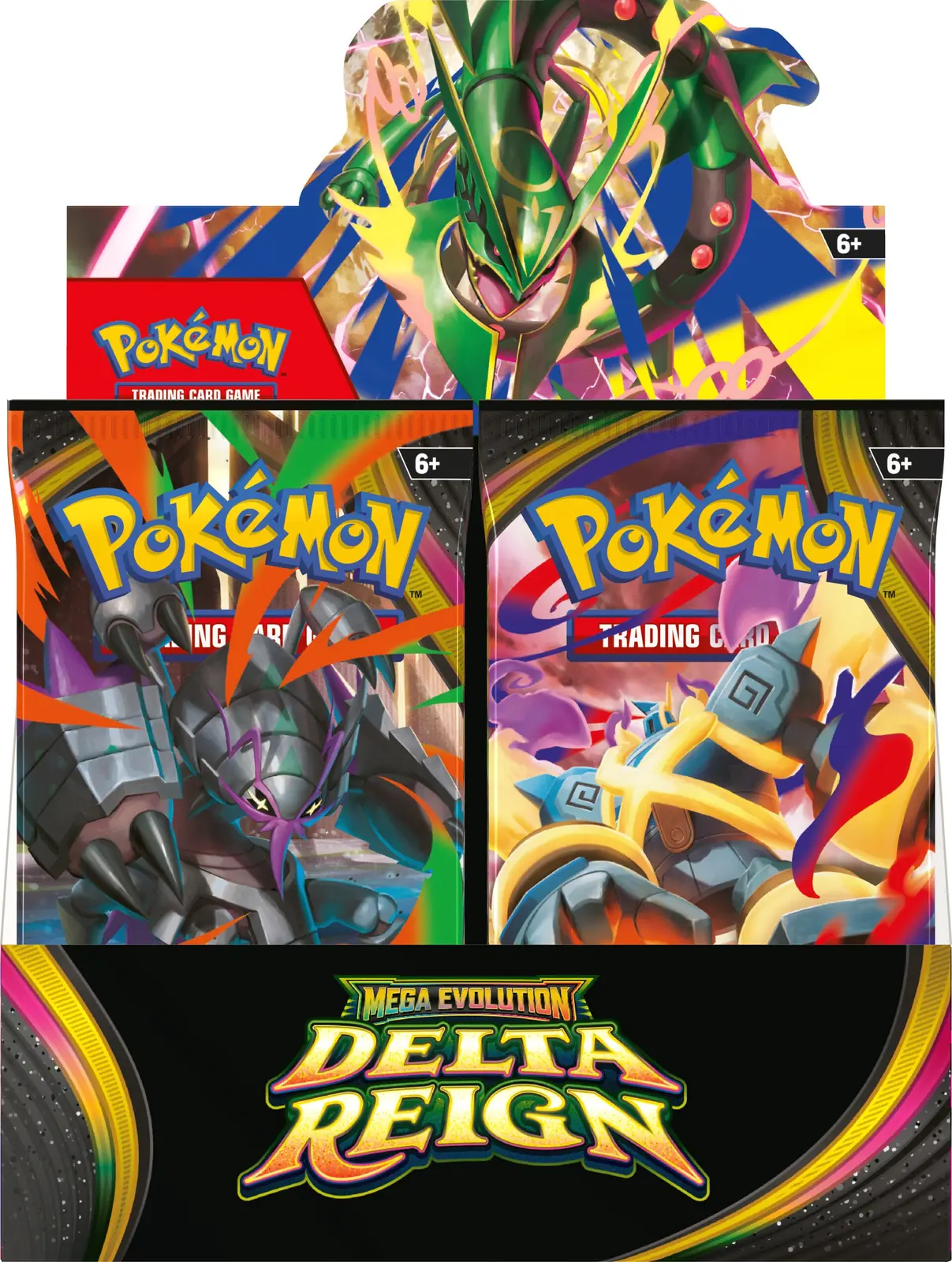 Display de 36 sobres de Pokémon TCG Mega Evolution Delta Reign