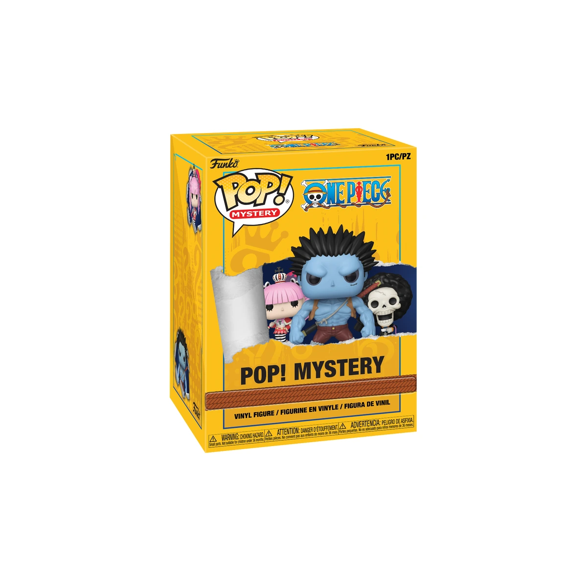Funko One Piece POP! Mystery con los seis disenos regulares de la serie