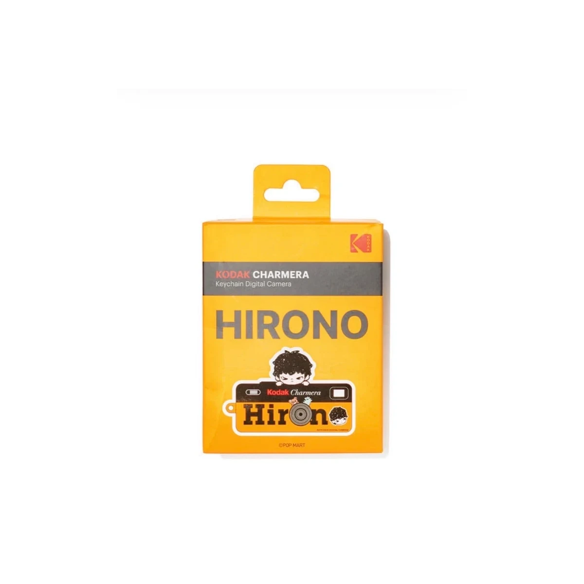 Visual oficial de la colaboracion HIRONO x Kodak Charmera