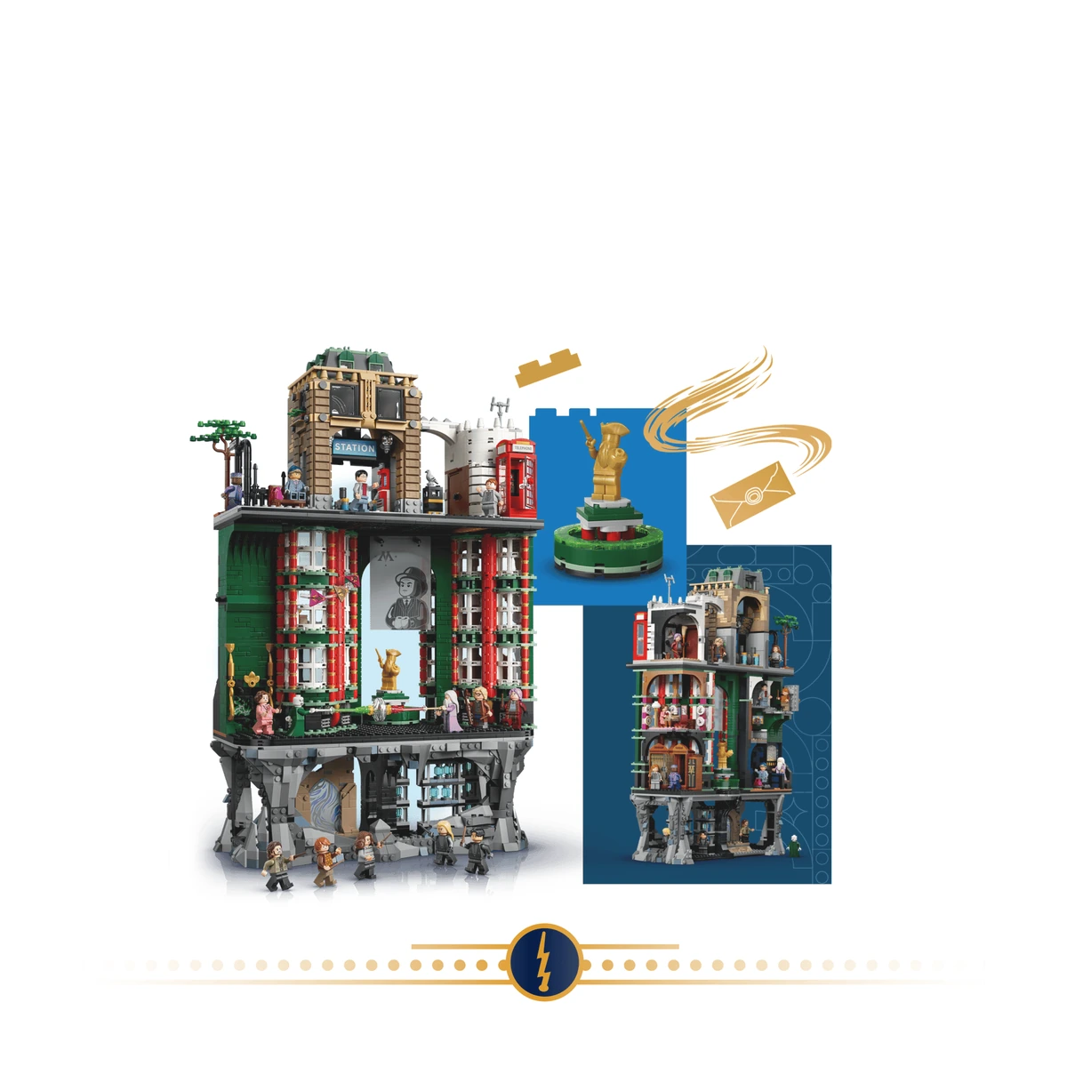 Promoción Vuelta a Hogwarts 2026 de LEGO España con los tres regalos de LEGO Harry Potter