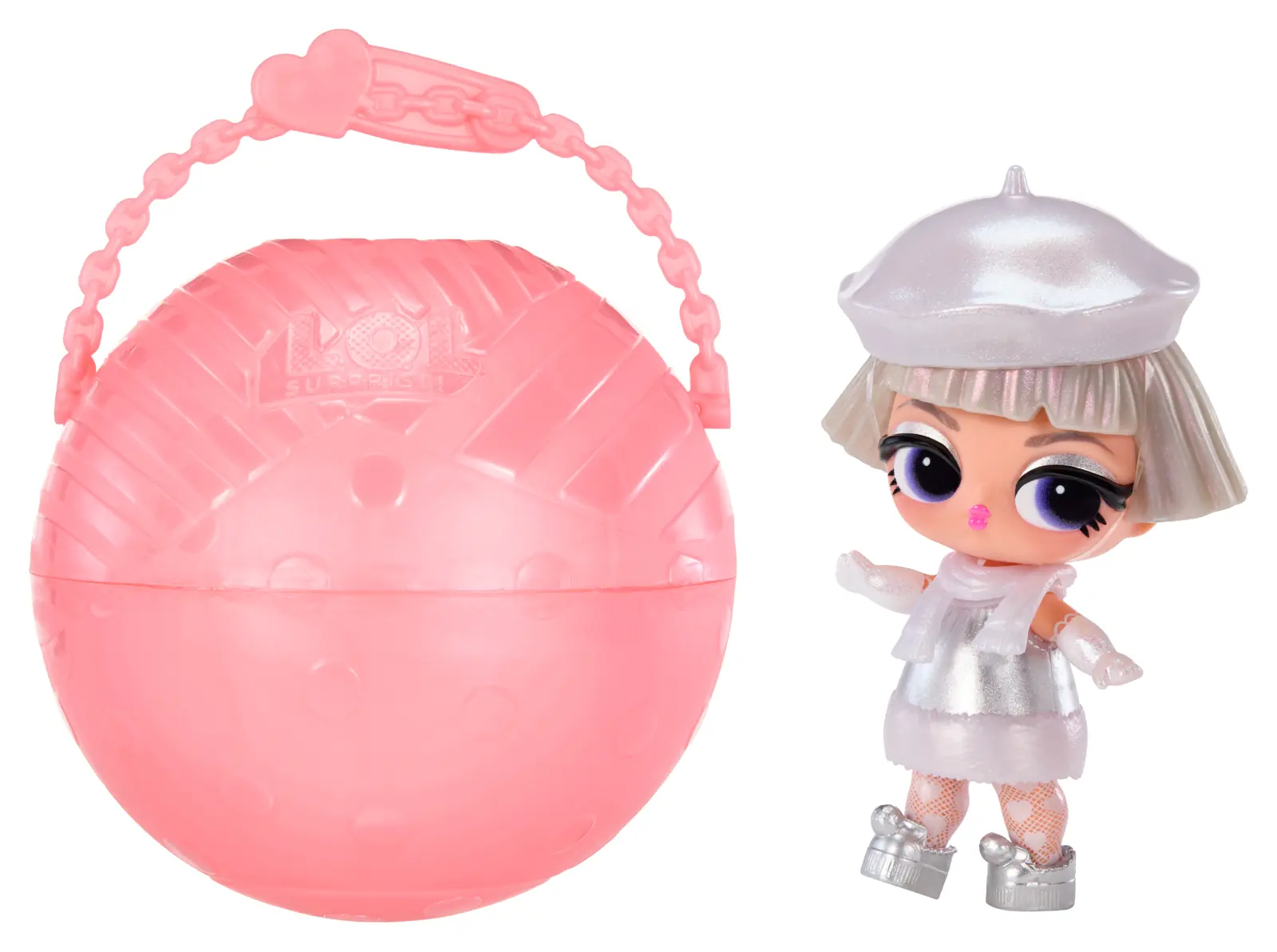 Muñeca Tot de L.O.L. Surprise Snow Cute junto a su bola sorpresa (1 de 8)