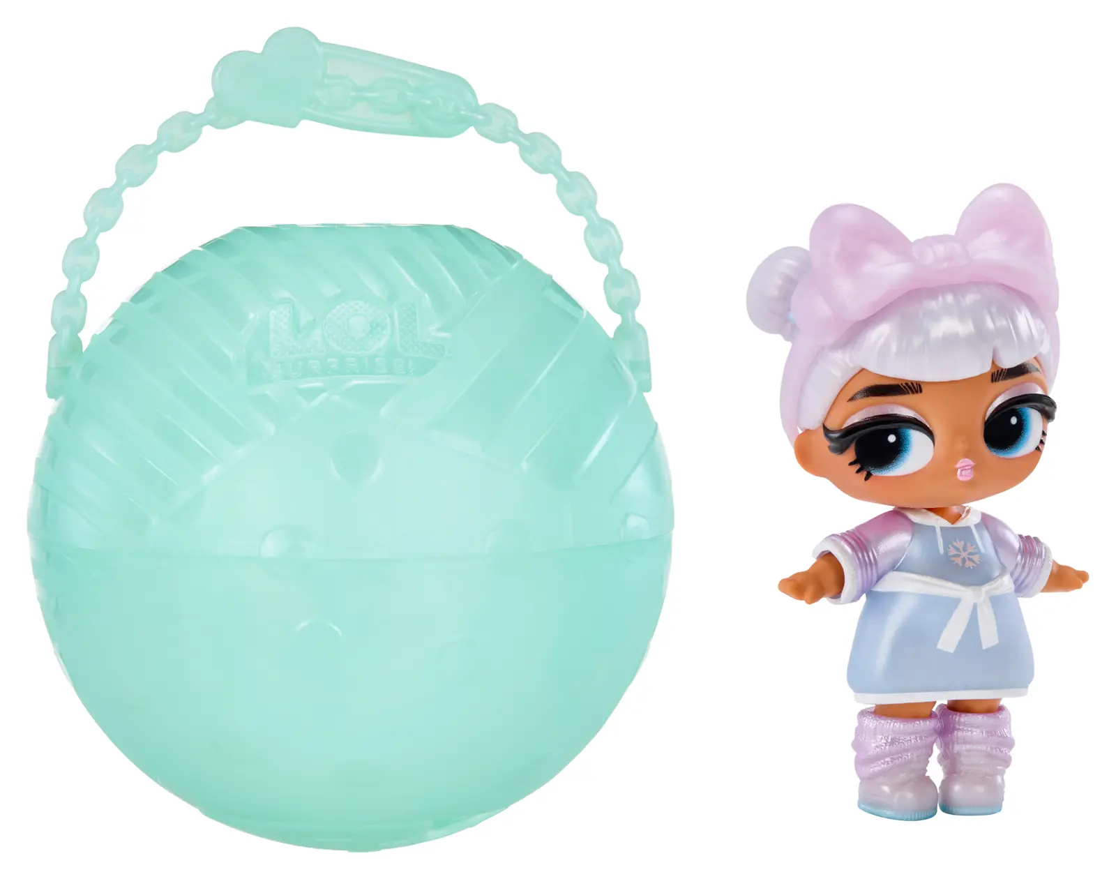 Muñeca Tot de L.O.L. Surprise Snow Cute junto a su bola sorpresa (3 de 8)