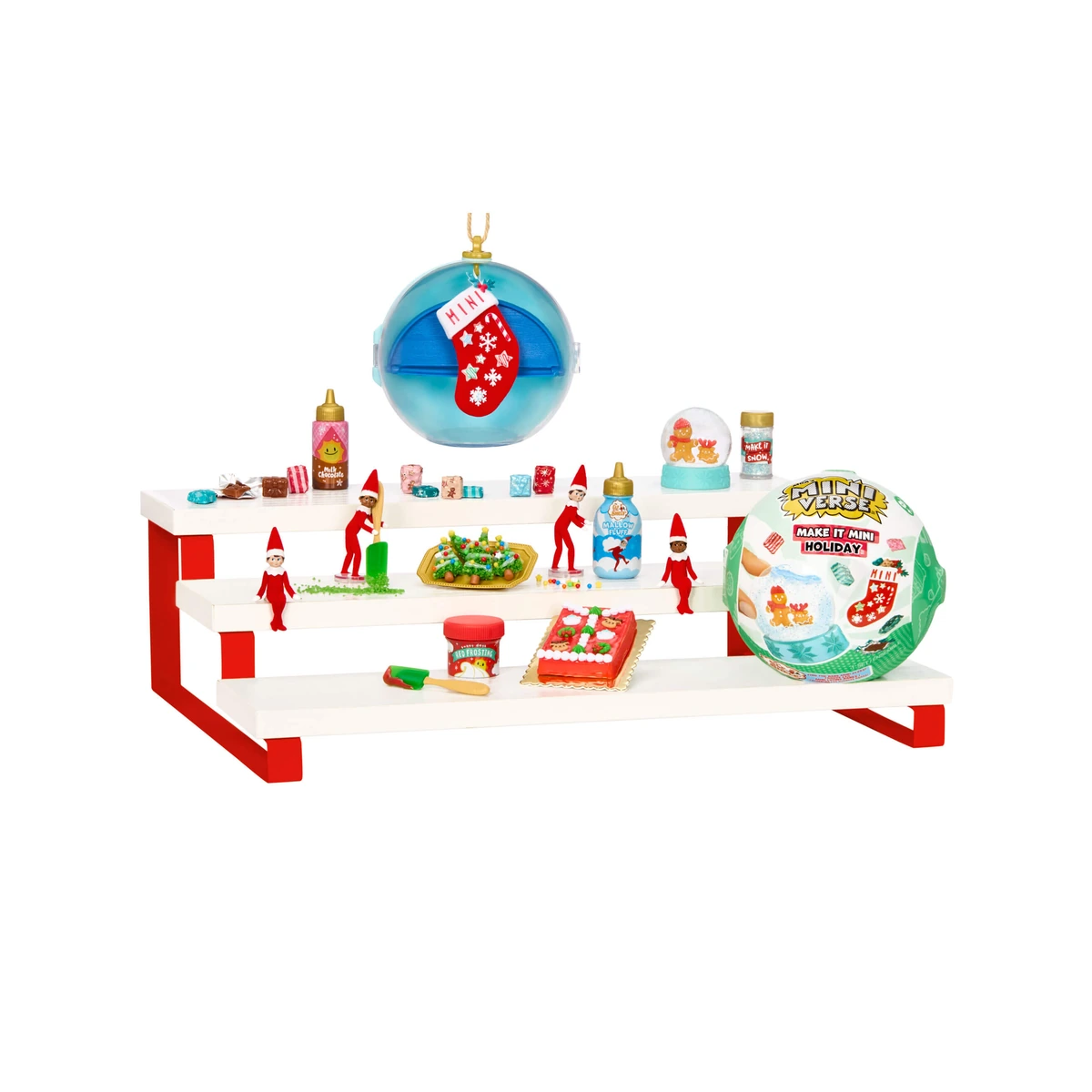 Miniverse Holiday Series 4 en España: los cuatro proyectos navideños, los mini elfos de The Elf on the Shelf y la bola-adorno