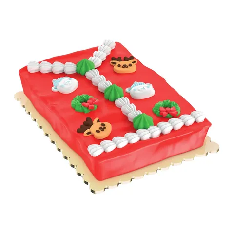 Ugly Christmas Sweater Cake