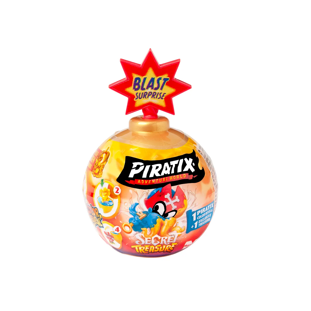 Bola Blast Surprise de Piratix Secret Treasure de Magic Box