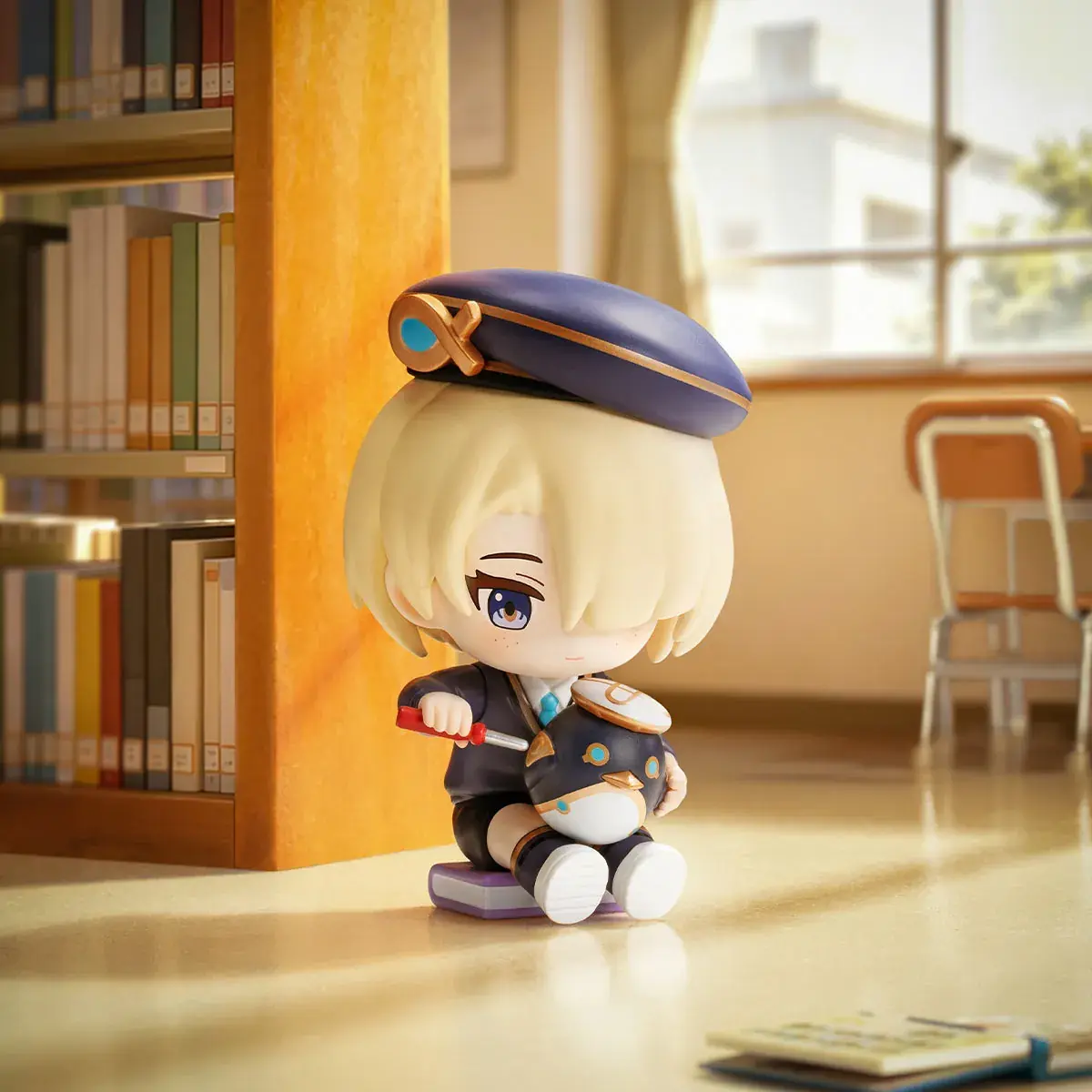 Figura de la serie POP MART Genshin Impact Academy Light and Shadow Poetry, vista 5