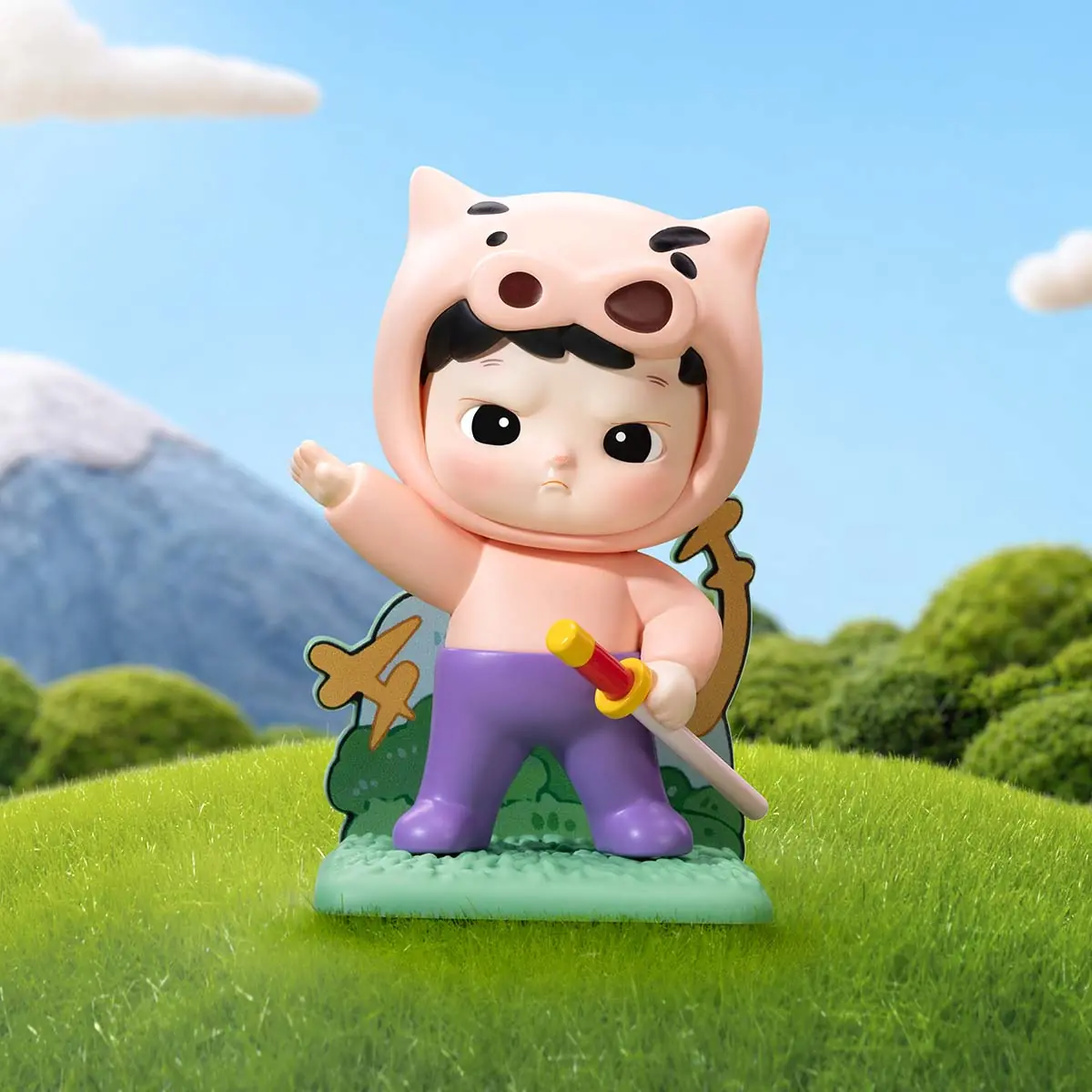 Diseno Its Buriburizaemon Costume de la serie HACIPUPU x Crayon Shinchan