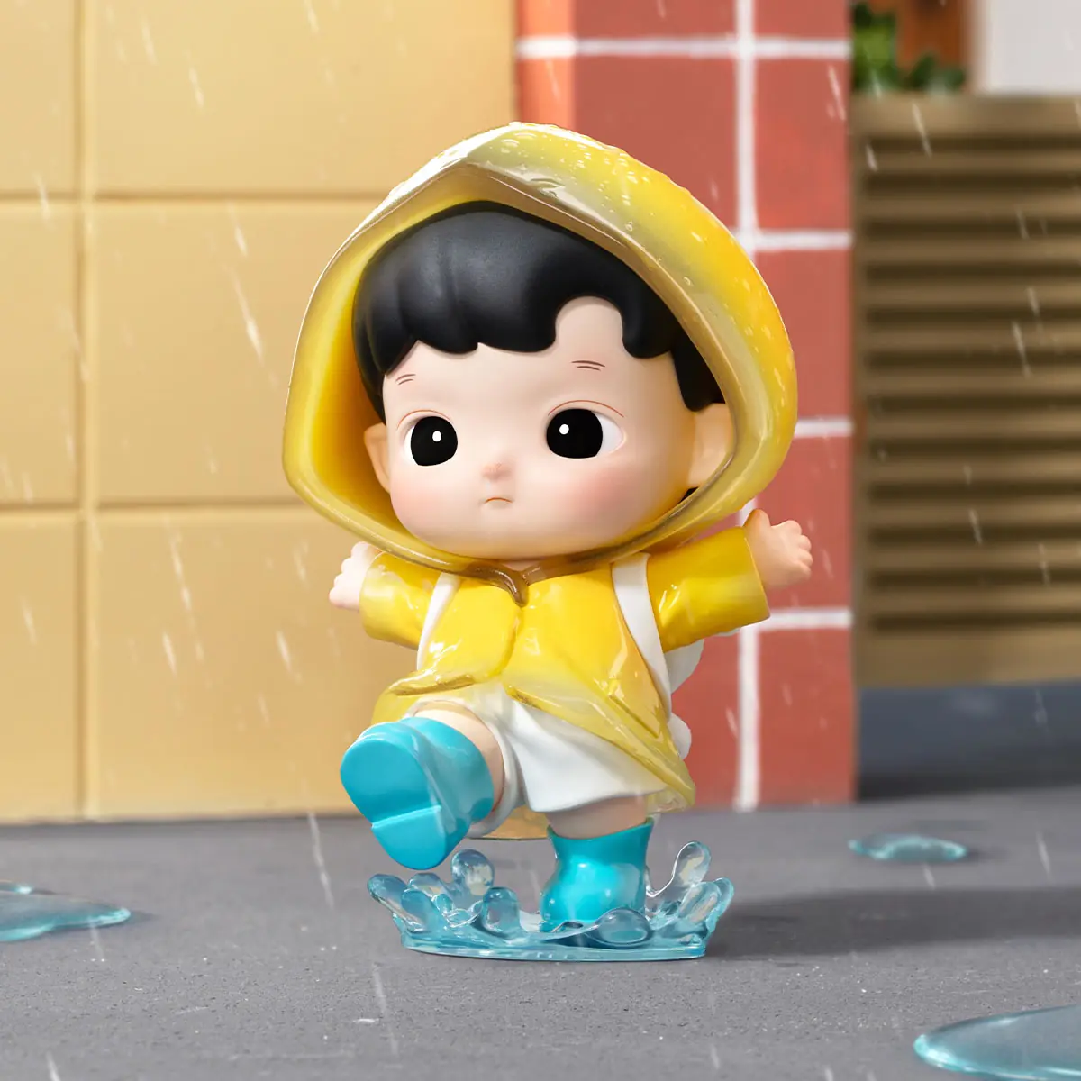 Diseno My Mood Is Rainproof de la serie HACIPUPU x Crayon Shinchan