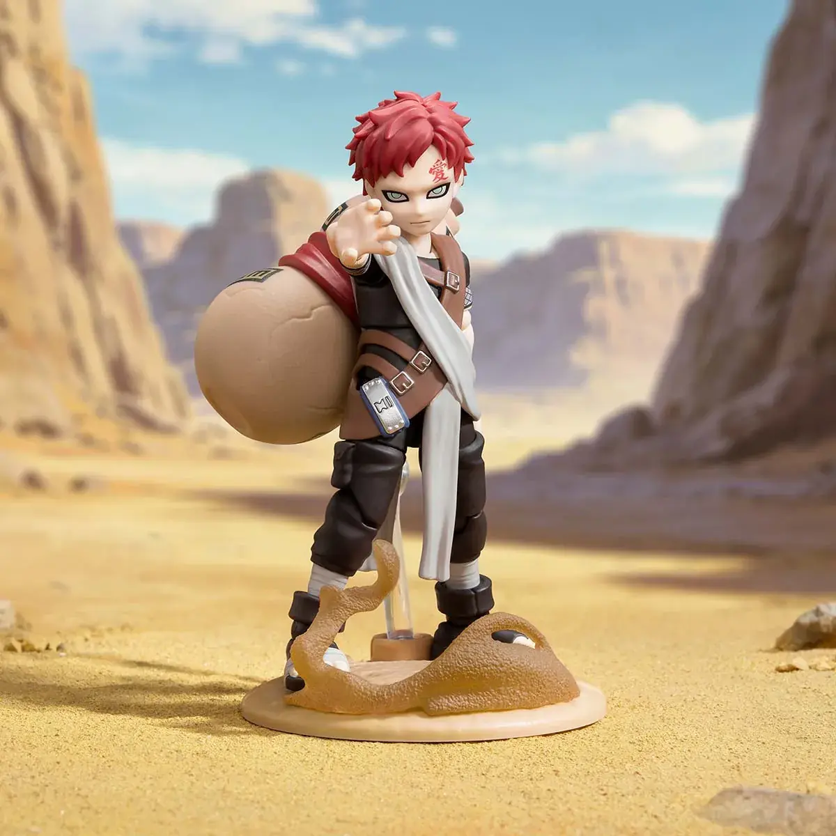 Figura de Gaara de la serie POP MART Naruto Chunin Exam Arc