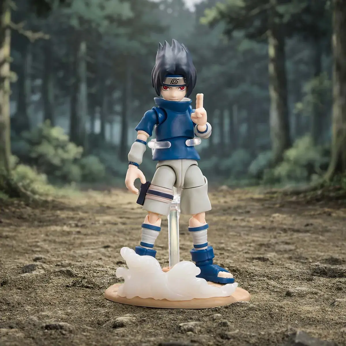 Figura de Sasuke Uchiha de la serie POP MART POP Action Classic Naruto Chunin Exam Arc