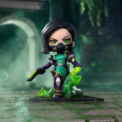 Figura de Viper de la serie POP MART VALORANT Classic Agents