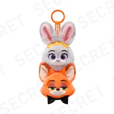 Secreto The Dynamic Duo de la serie POP MART Zootopia Ace Duo con Judy y Nick