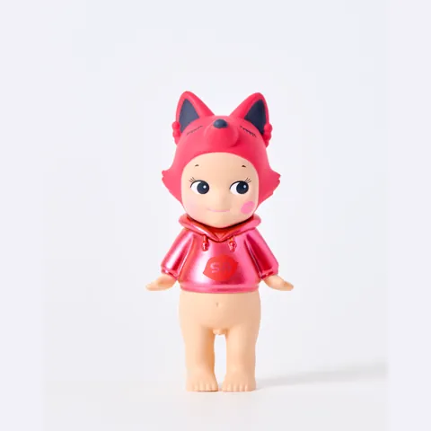 Figura Lava Fox de Sonny Angel x shu uemura Makeup Angel Series