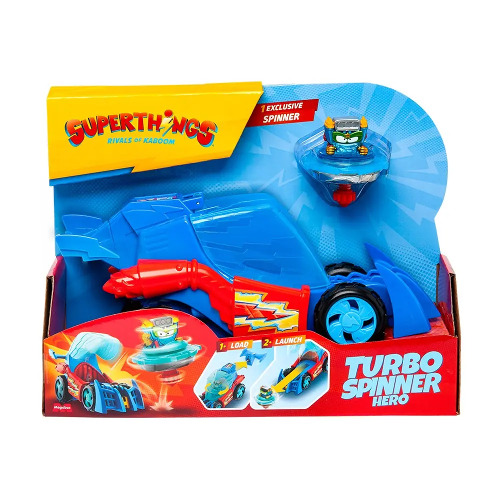 SuperThings Kazoom Power Turbo Spinner Hero, de Magic Box