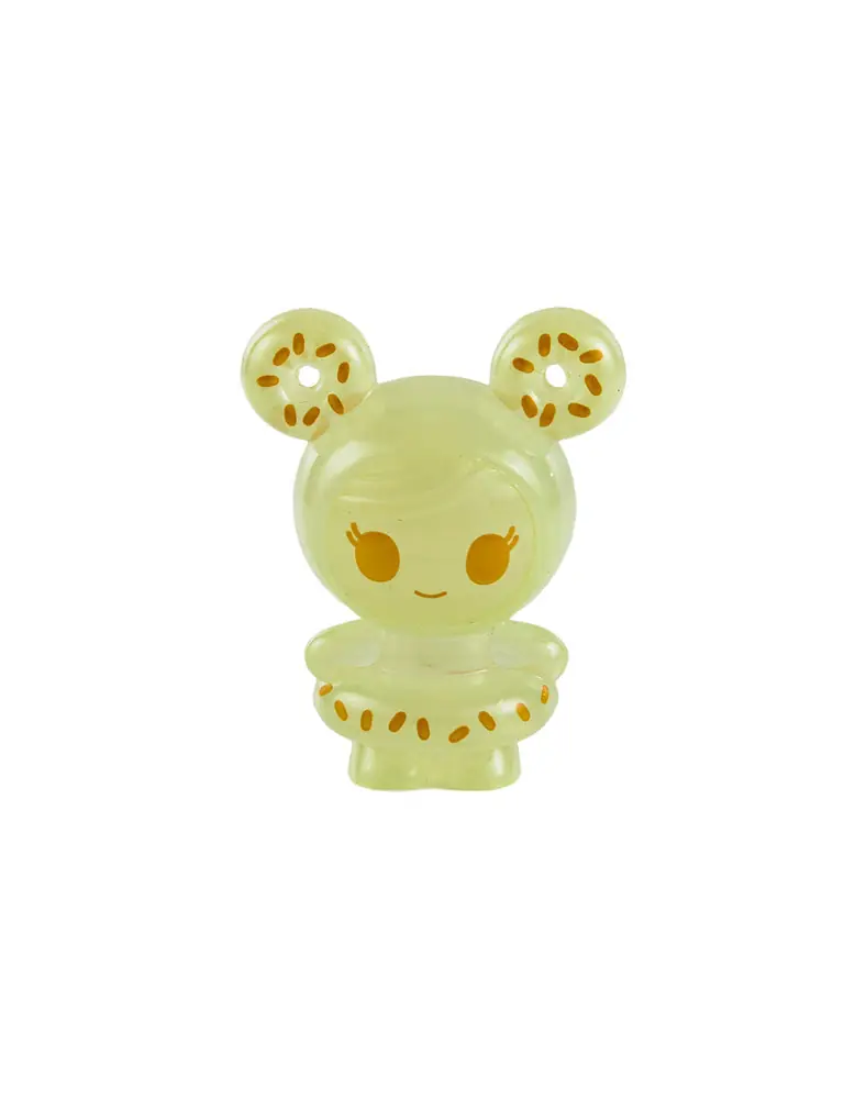 Donutella transparente brillante verde lima de tokidoki Chibi Blind Bag