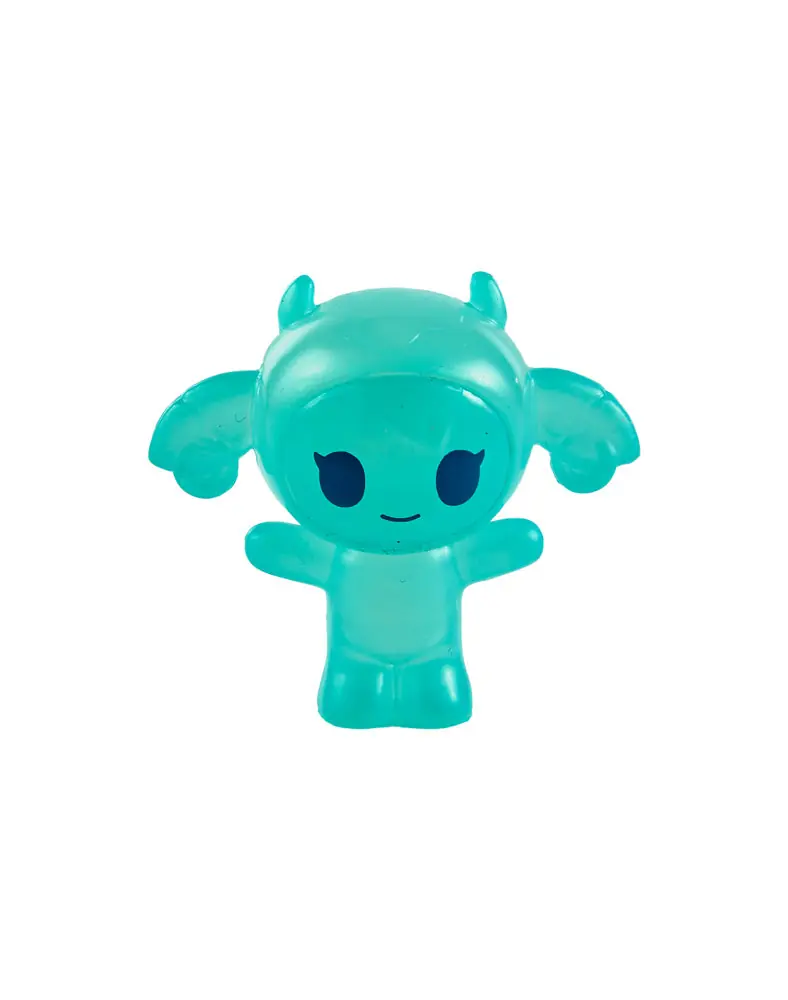 Mozzarella transparente brillante turquesa de tokidoki Chibi Blind Bag