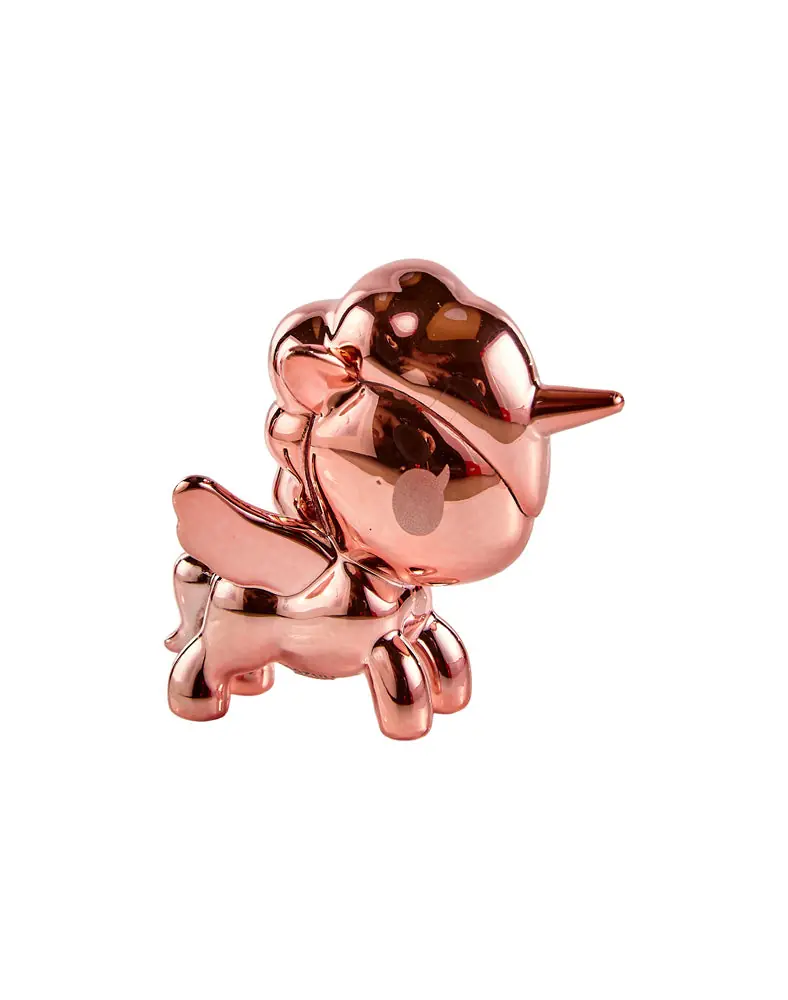 Unicorno cromado oro rosa de tokidoki Chibi Blind Bag