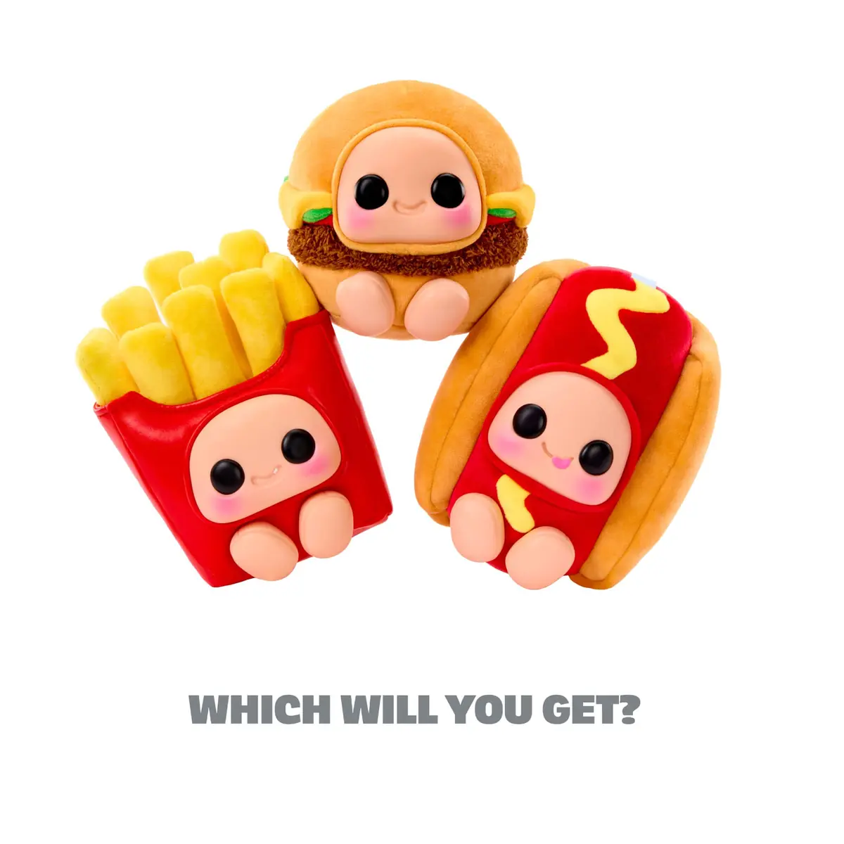 Hyojo Series 4 Fast Food: Burger, French Fries y Hot Dog
