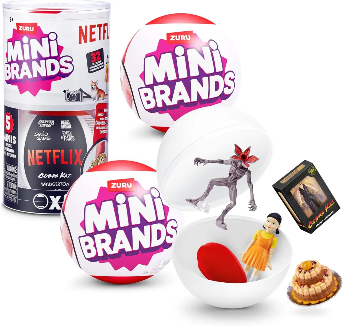 Mini Brands Netflix pack de 2 cápsulas, de ZURU