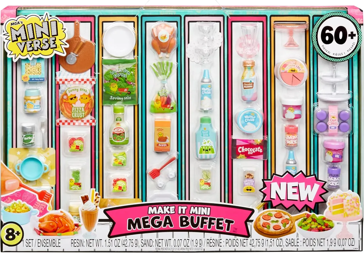 Miniverse Make It Mini Mega Buffet, de MGA