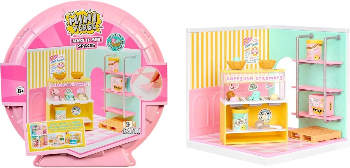 Miniverse Make It Mini Spaces Ice Cream Shop, de MGA