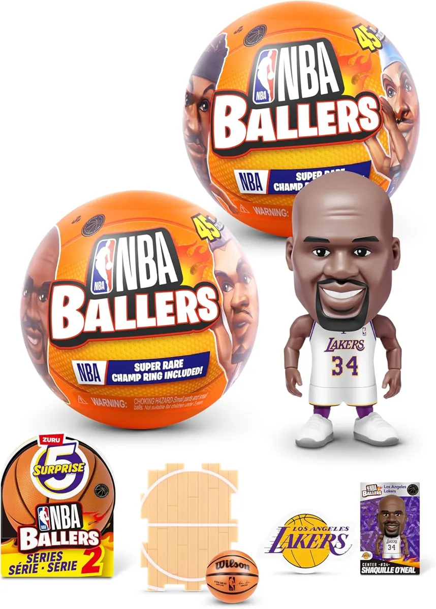 5 Surprise NBA Ballers Serie 2, de ZURU