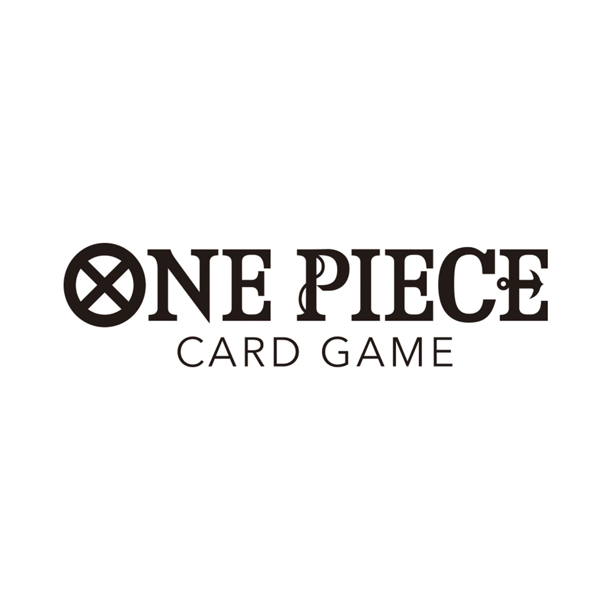 Logotipo del One Piece Card Game sobre fondo blanco para la noticia de los starter deck ST-39 a ST-44