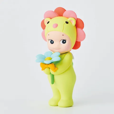 Figura Daisy Lion Lime Green de Sonny Angel Flower Gift