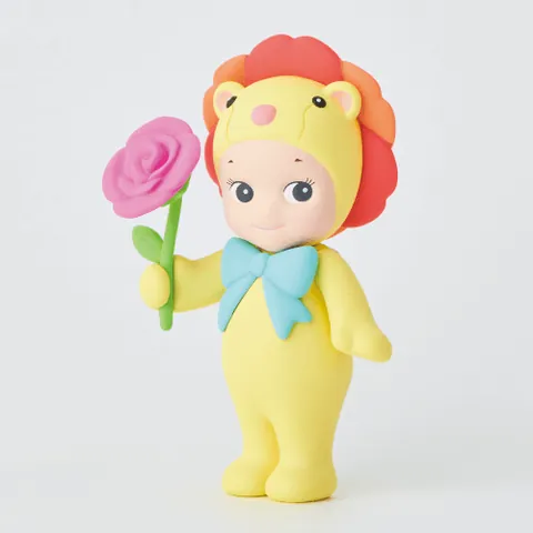 Figura Rose Lion Yellow de Sonny Angel Flower Gift