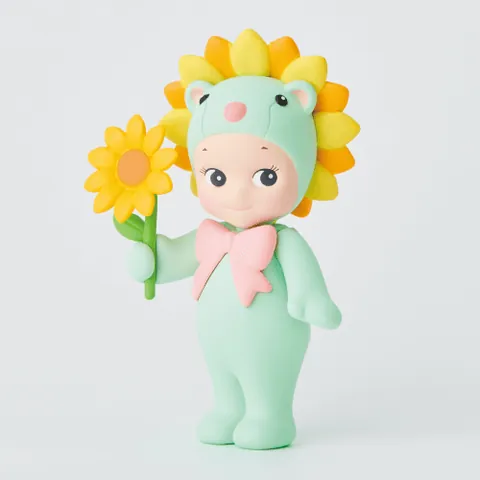 Figura Sunflower Lion Mint Green de Sonny Angel Flower Gift